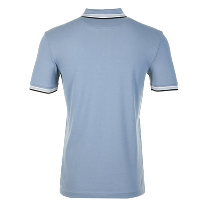 Paddy Short Sleeve Polo Shirt 490 Open Blue