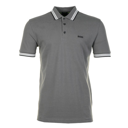 Paddy Short Sleeve Polo Shirt 071 Open Grey