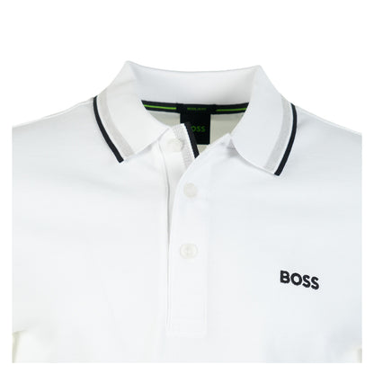 Paddy Short Sleeve Polo Shirt 100 White