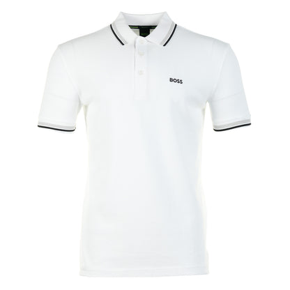 Paddy Short Sleeve Polo Shirt 100 White