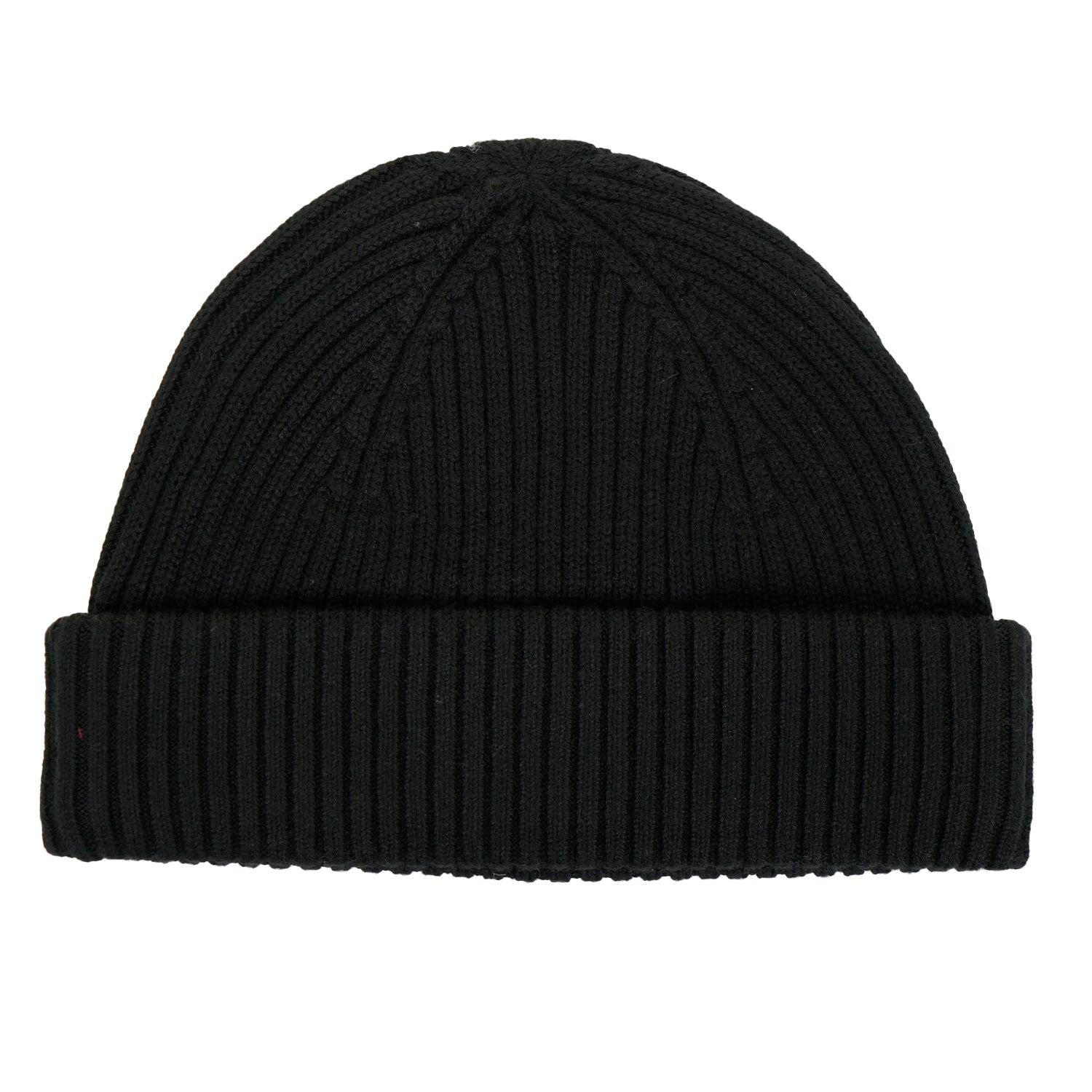Ribbed Beanie Hat Black
