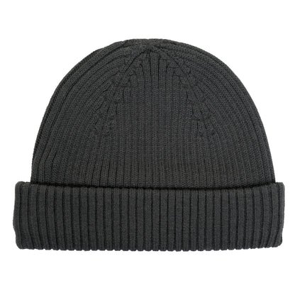 Ribbed Beanie Hat Phantom