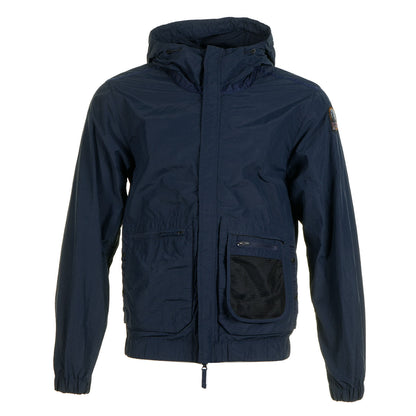 Rube Hooded Jacket Blue Navy
