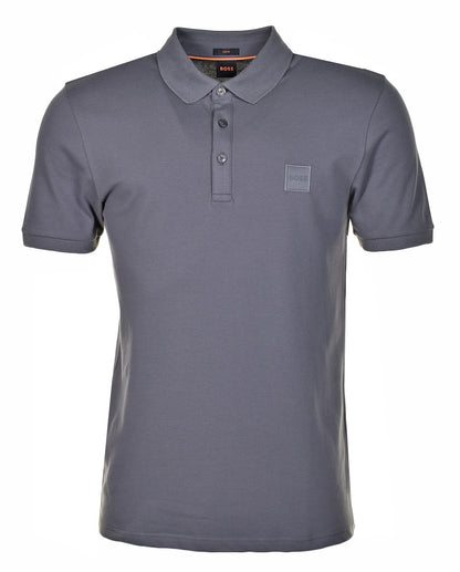 Passenger Short Sleeve Polo Shirt 022 Dark Grey