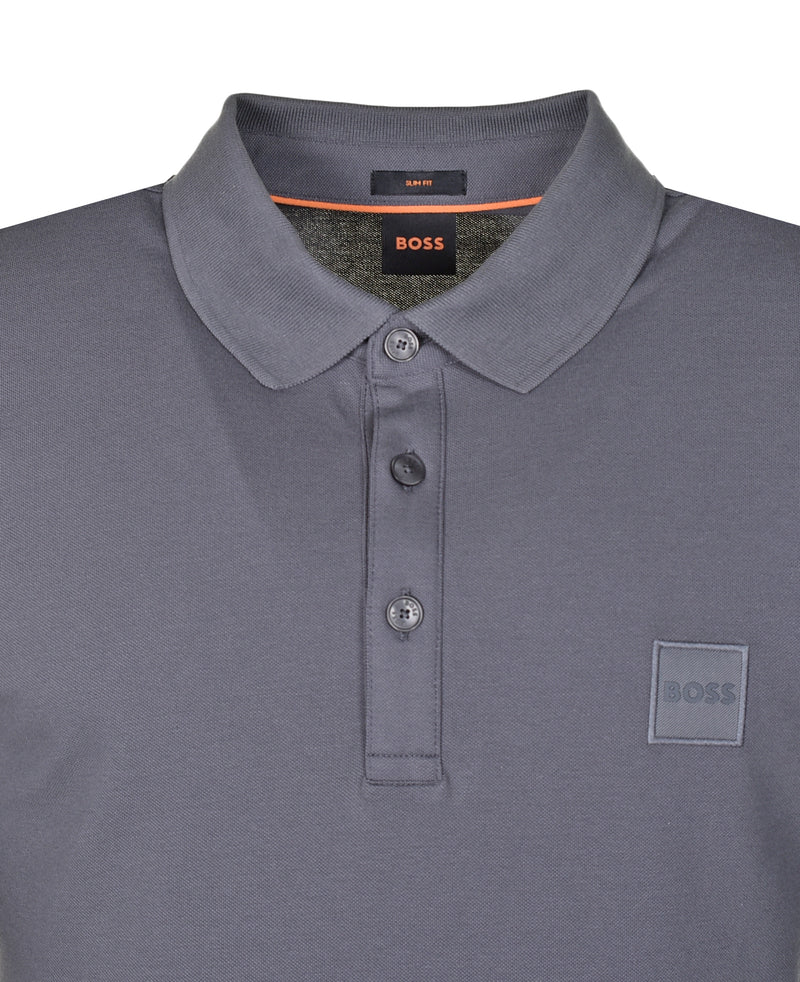 Passenger Short Sleeve Polo Shirt 022 Dark Grey