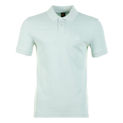 Passenger Short Sleeve Polo Shirt 446 Aqua