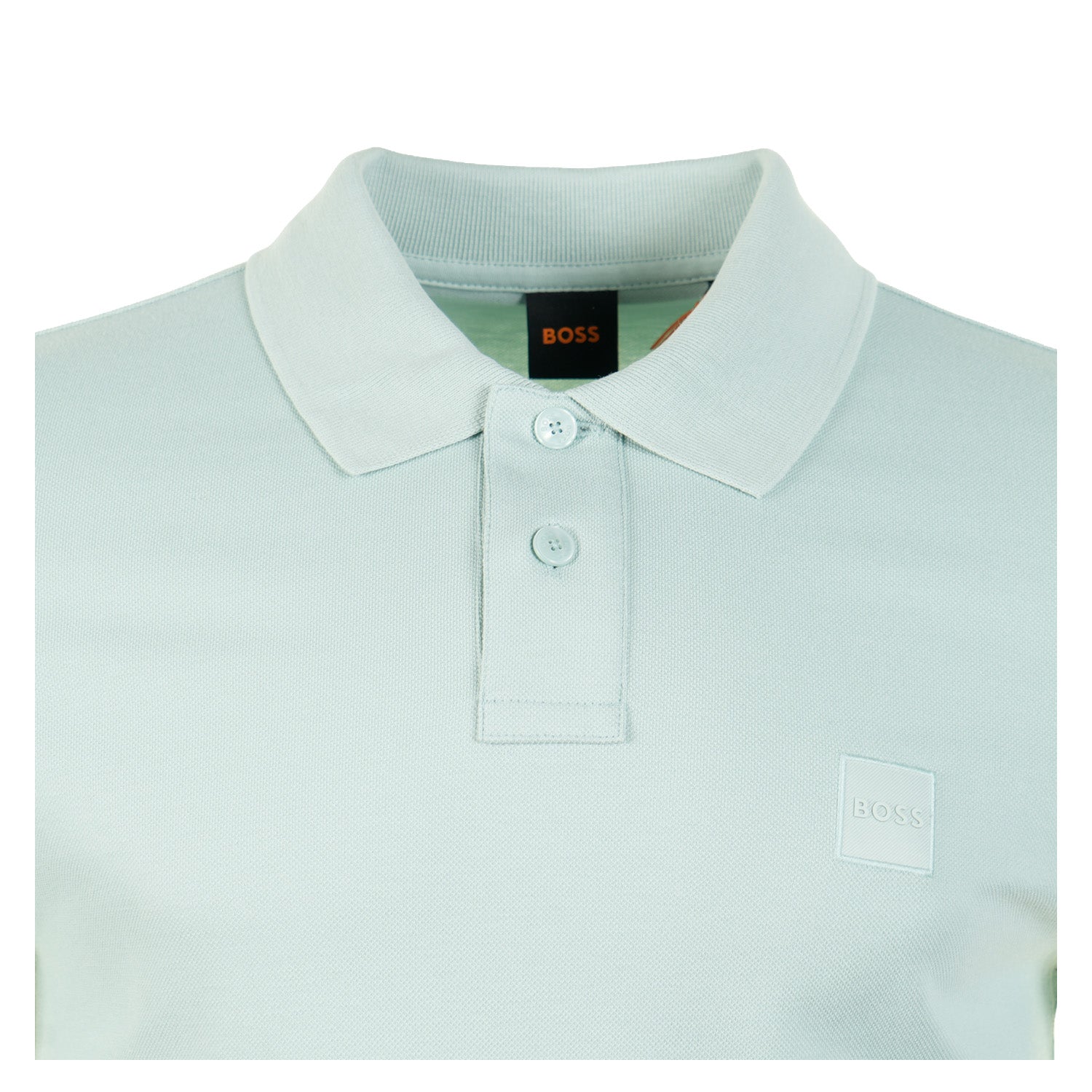 Passenger Short Sleeve Polo Shirt 446 Aqua
