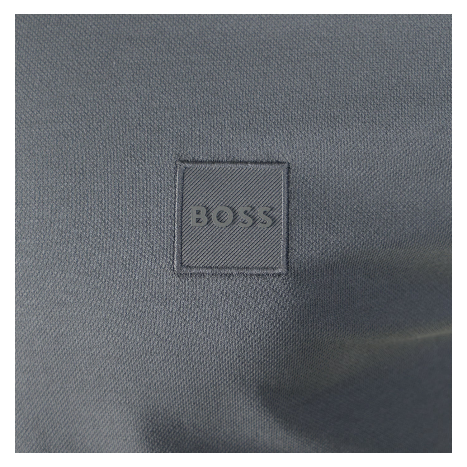 Passerby Long Sleeve Polo Shirt 062 Open Grey