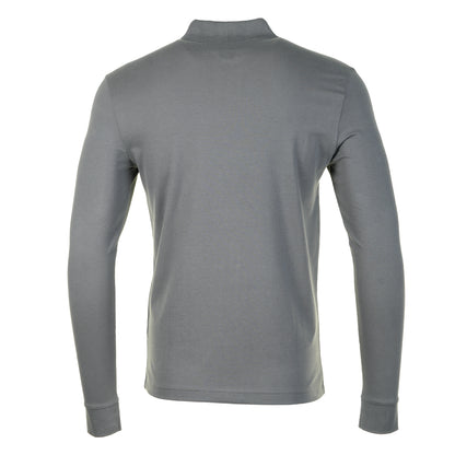 Passerby Long Sleeve Polo Shirt 062 Open Grey
