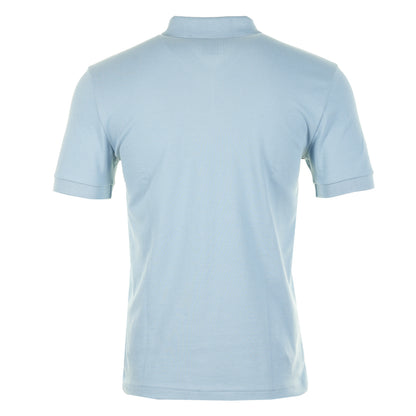 Passerzip Short Sleeve Polo Shirt 458 Pastel Blue
