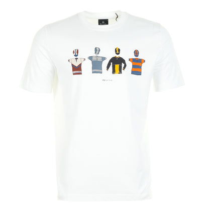 paul smith Regular Fit Cycle Jersey T Shirt White