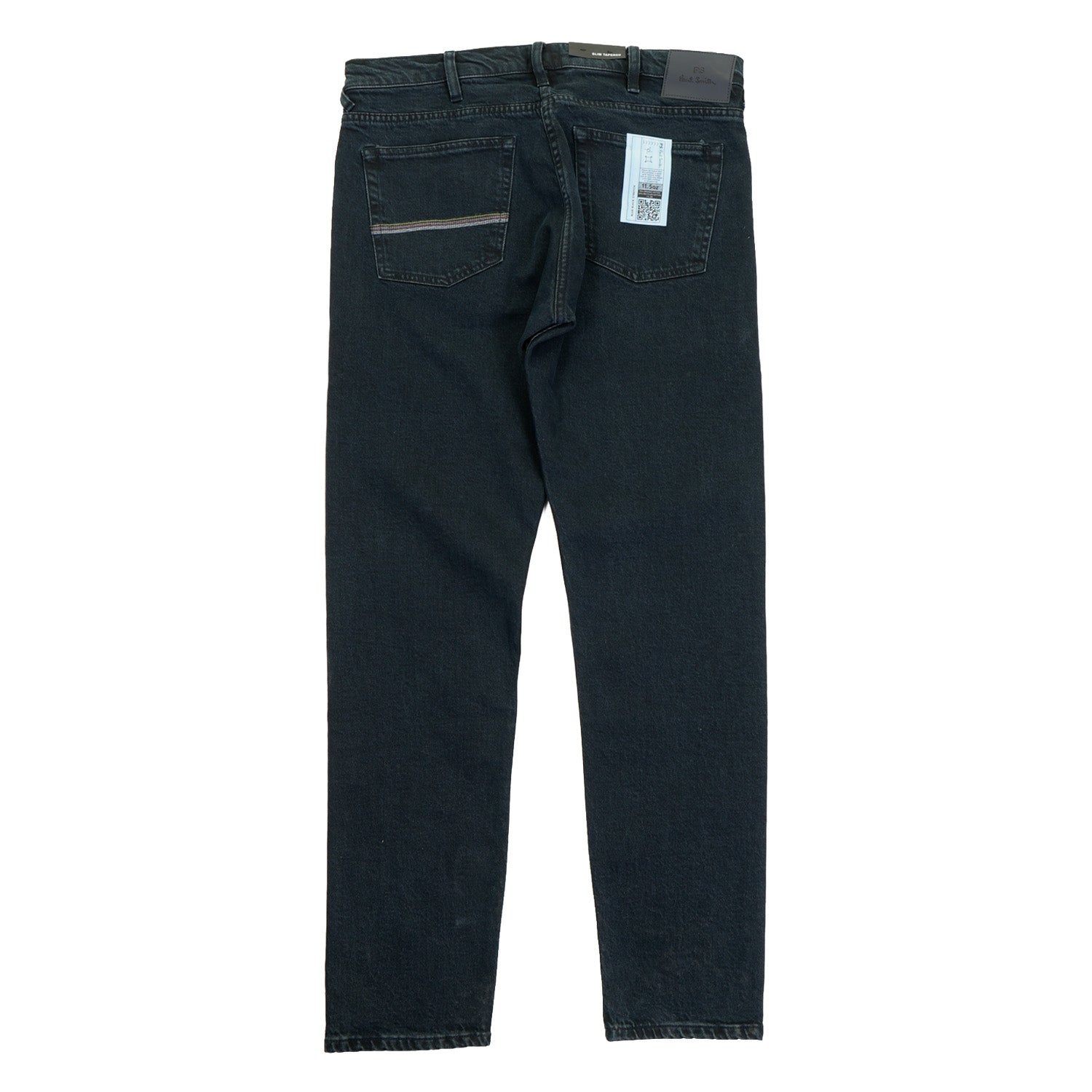 back of paul smith Slim Tapered Fit Jeans Dark Colour Wash