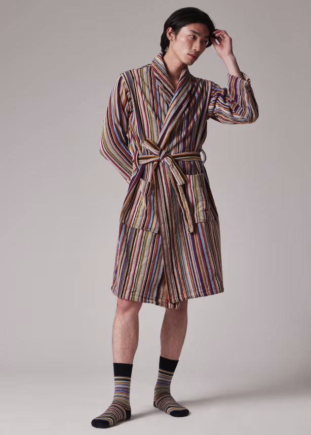 Dressing Gown Signature Stripe