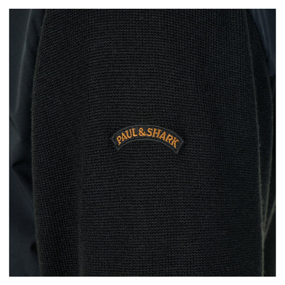 Typhoon Hybrid Knitted Jacket Black