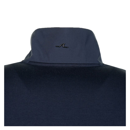 Tech Nylon Half Snap Sweatshirt Navy