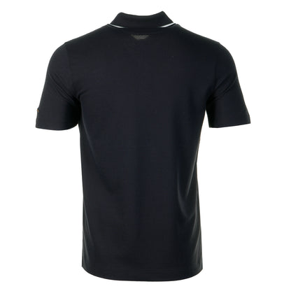 Short Sleeve XSoft Tipped Polo Shirt Navy