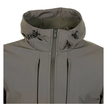 Re-Shark Shell Hooded Jacket Military Green