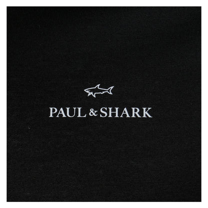 Short Sleeve Silver Small Logo T Shirt Black