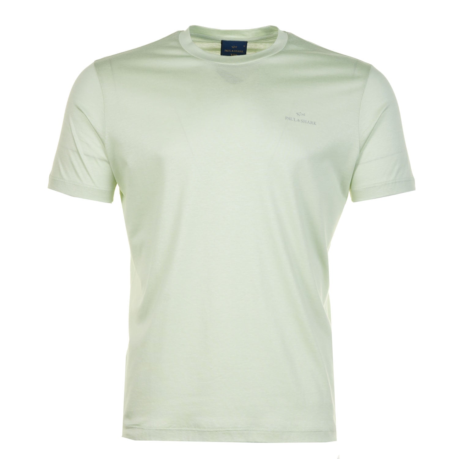 Short Sleeve Silver Small Logo T Shirt Mint