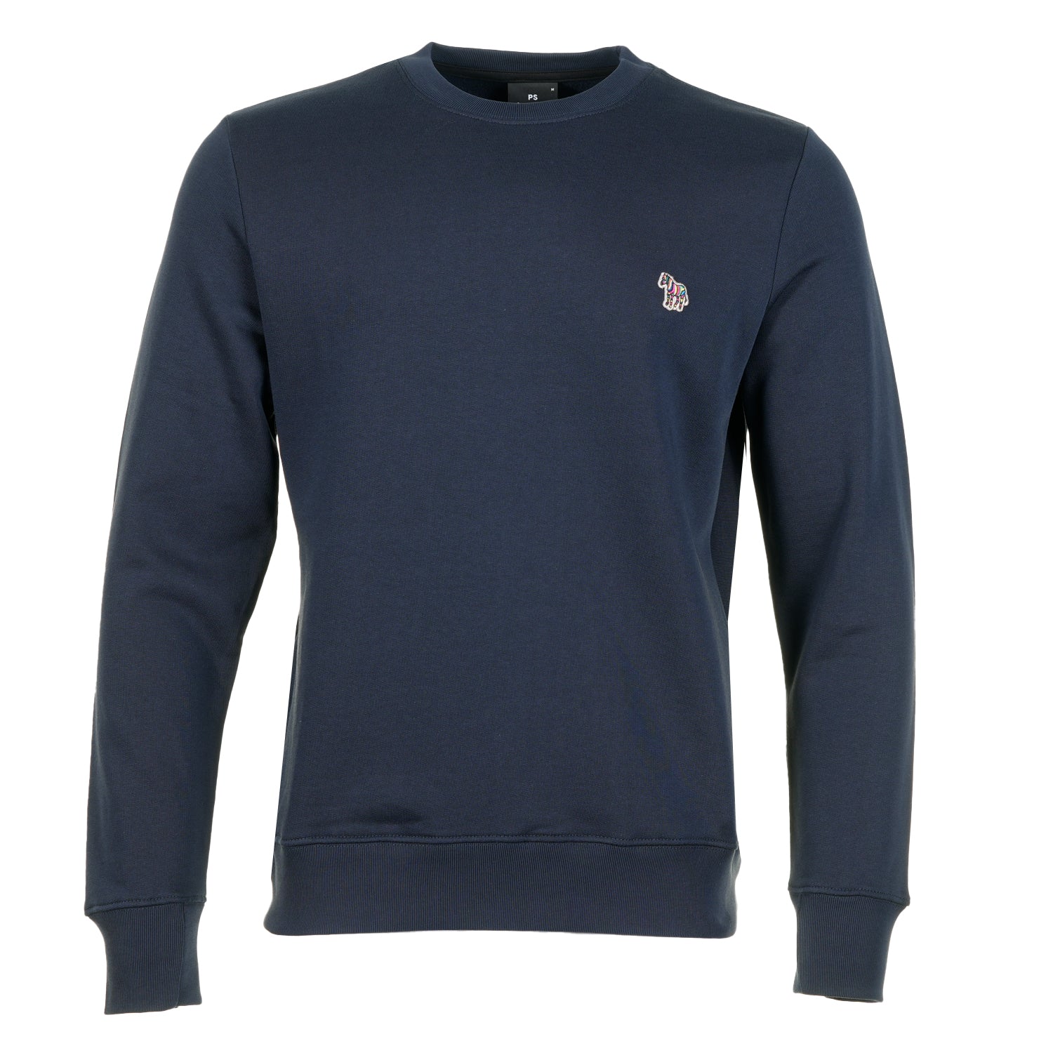 Zebra Crew Sweatshirt Dark Navy