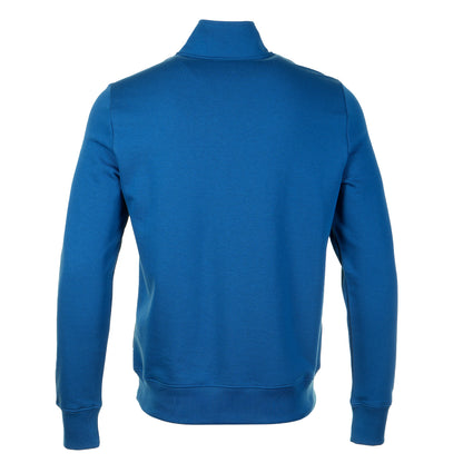 Zebra Half Zip Sweatshirt Cobalt Blue