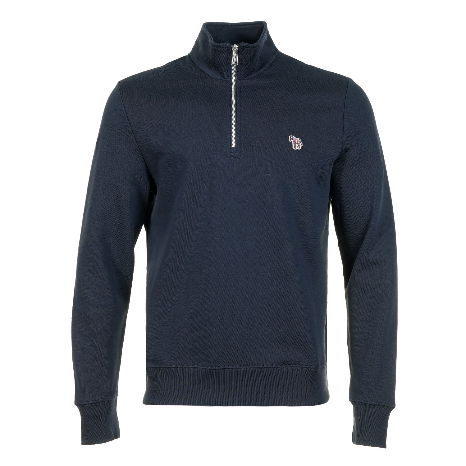 Zebra Half Zip Sweatshirt Dark Navy