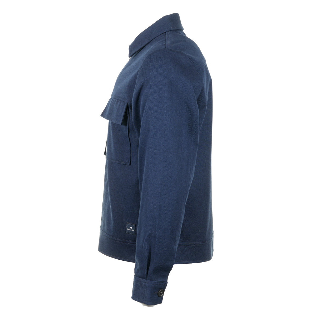 Zip Shirt Jacket Navy