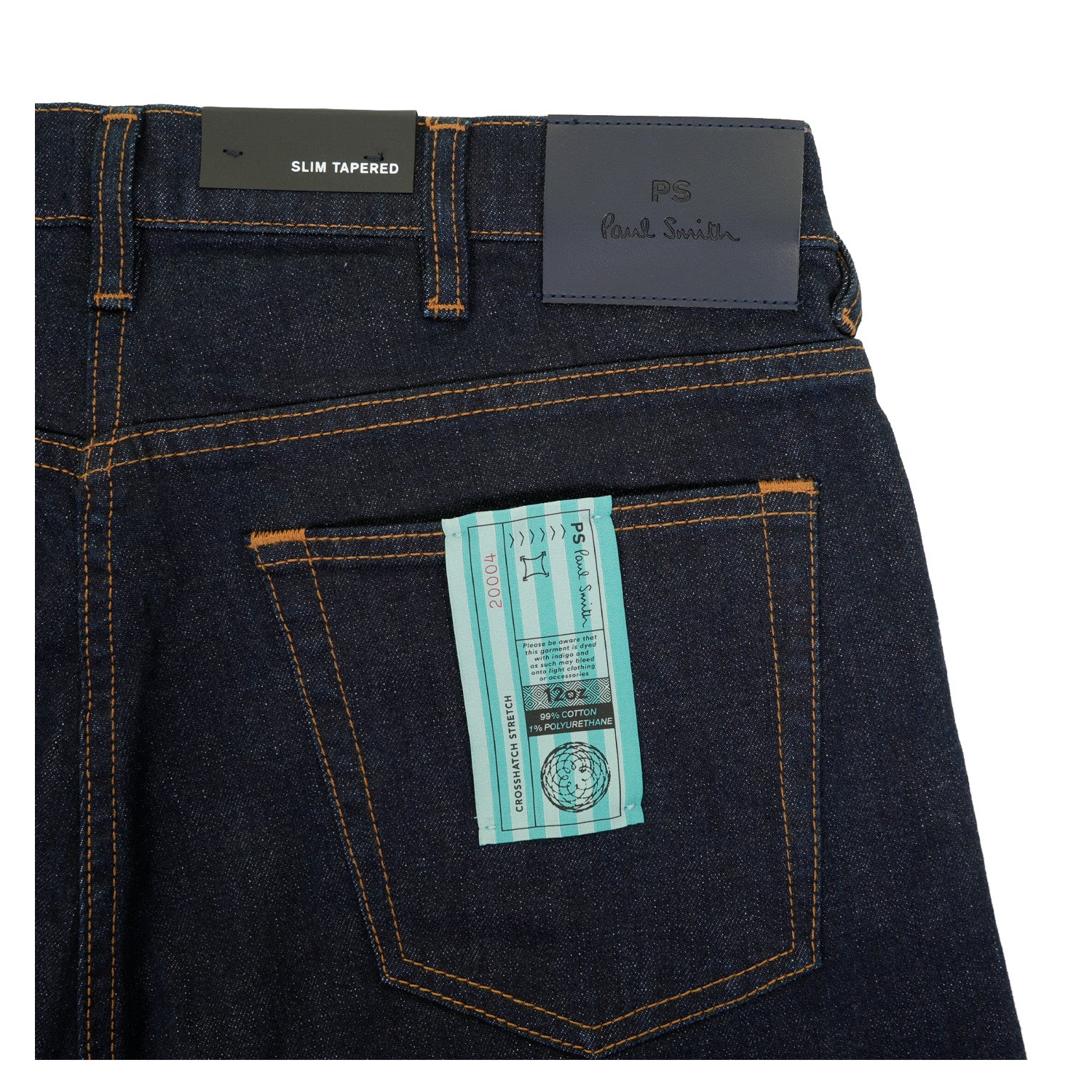 Slim Tapered Jeans Rinse Wash