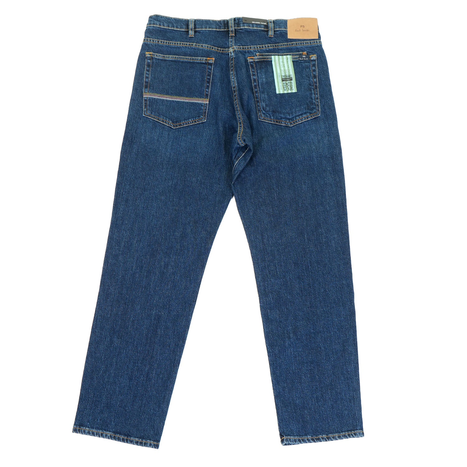 Relaxed Tapered Jeans Dark Colour Wash