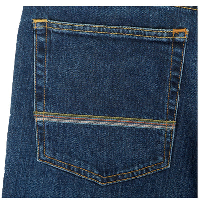 Relaxed Tapered Jeans Dark Colour Wash