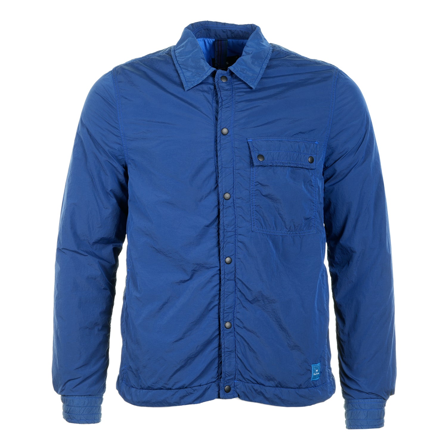 Paul Smith Padded Overshirt Petrol Blue