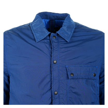 Paul Smith Padded Overshirt Petrol Blue