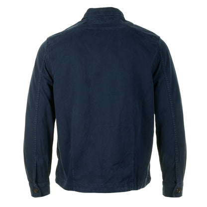 Military Overshirt Jacket Dark Navy