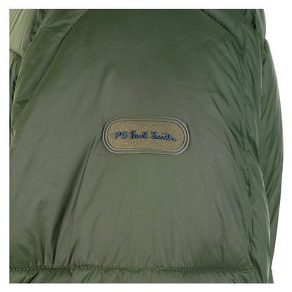 Nylon Padded Parka Bottle Green