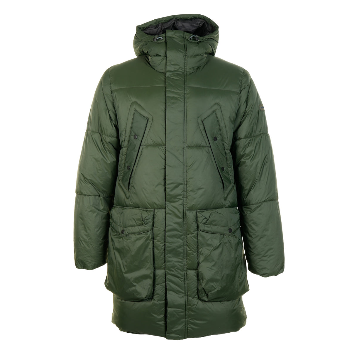 Nylon Padded Parka Bottle Green