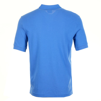 Regular Fit Short Sleeve Zebra Polo Shirt 44L Petrol Blue