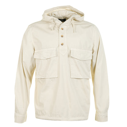 Hooded Pullover Jacket Off White