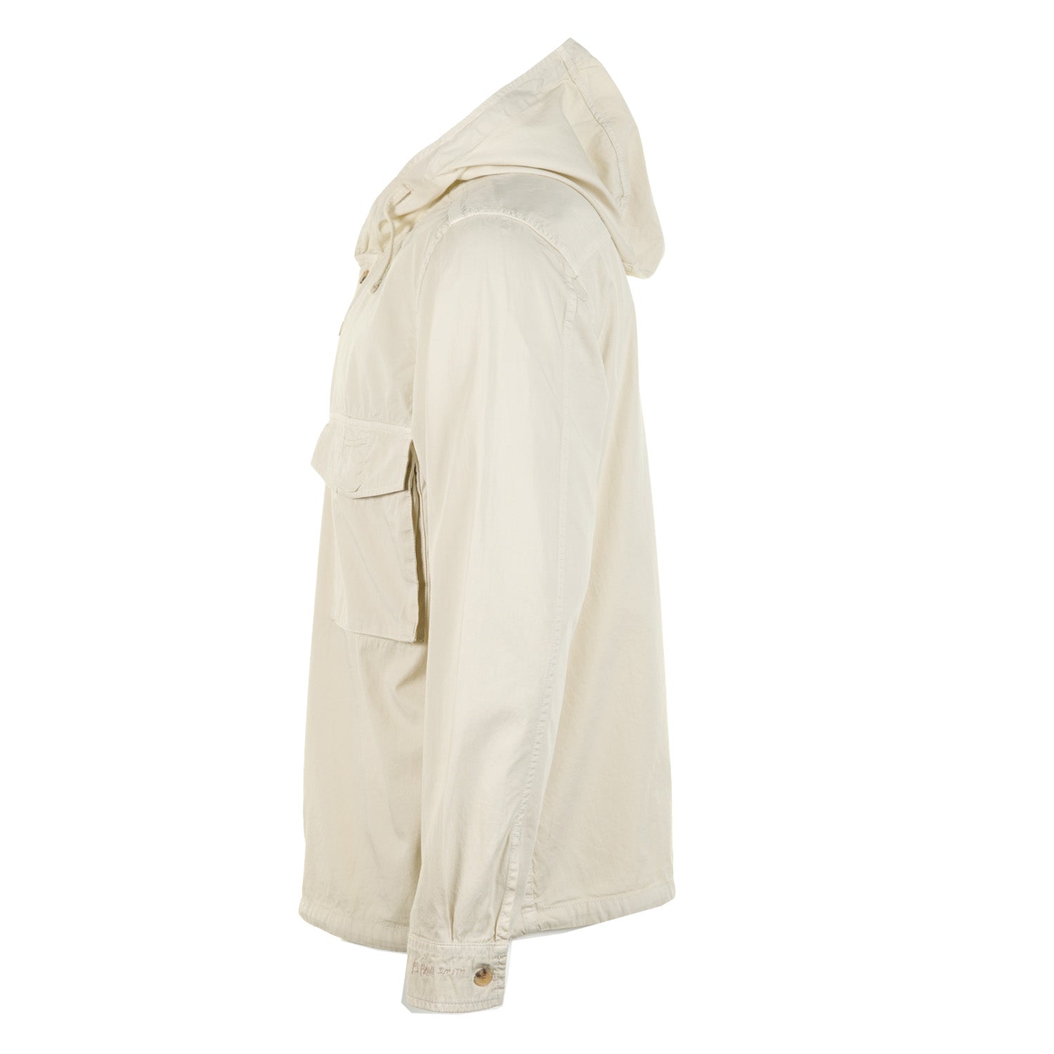 Hooded Pullover Jacket Off White