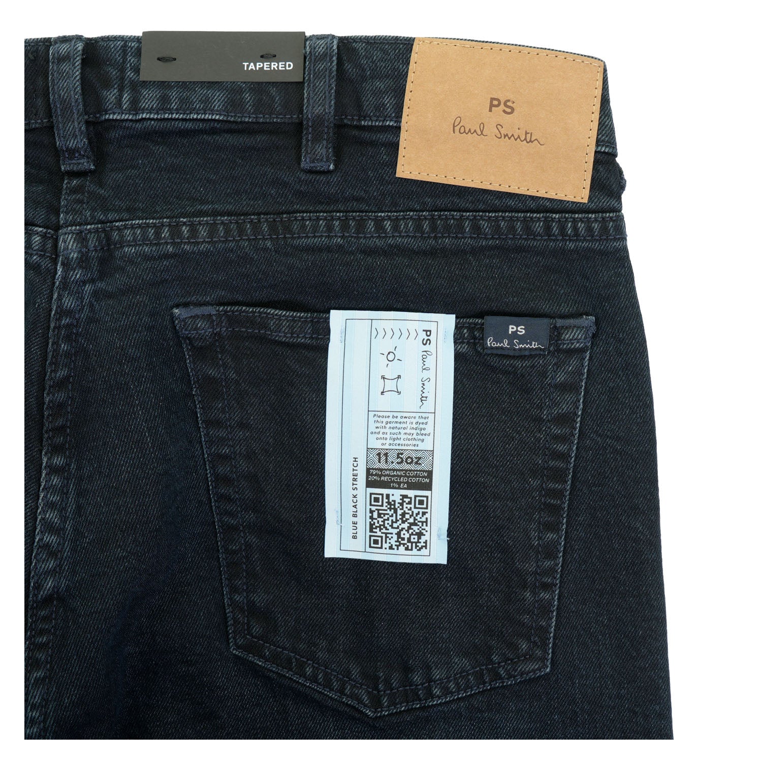 Tapered Jeans Dark Colour Wash