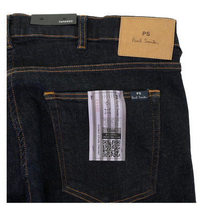 Tapered Jeans Dark Rinse Wash