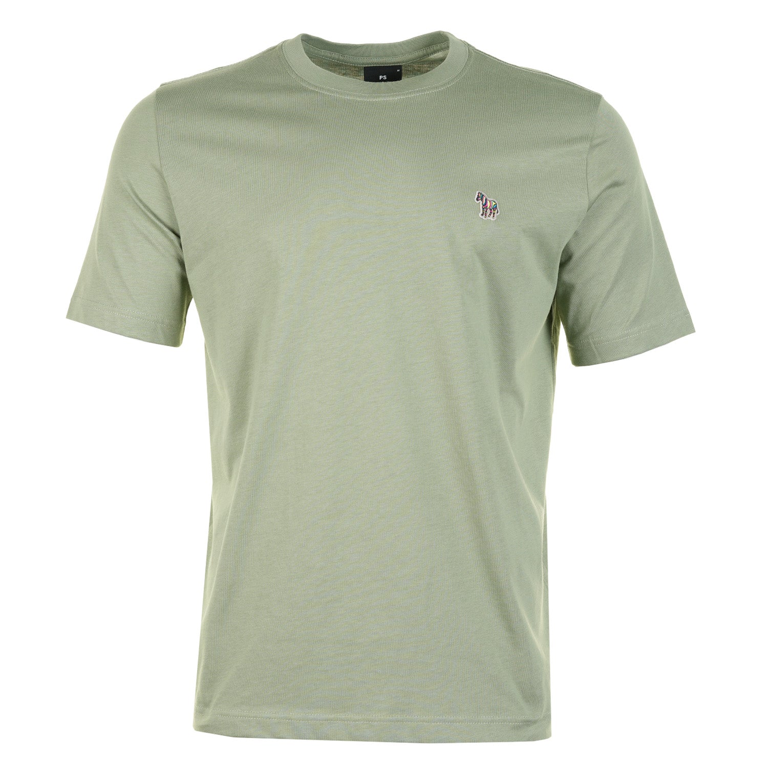 Regular Fit Zebra T Shirt 34D Greyish Green