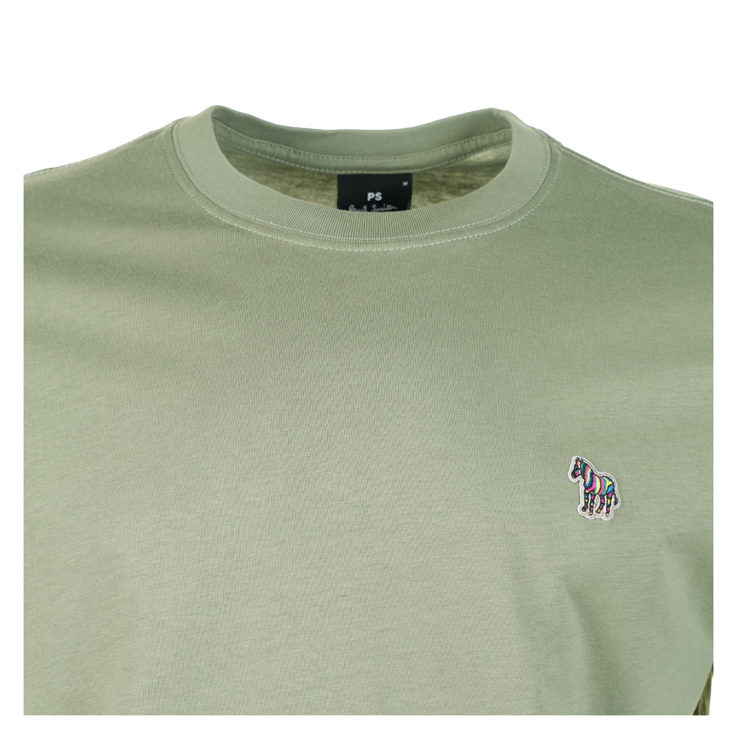 Regular Fit Zebra T Shirt 34D Greyish Green