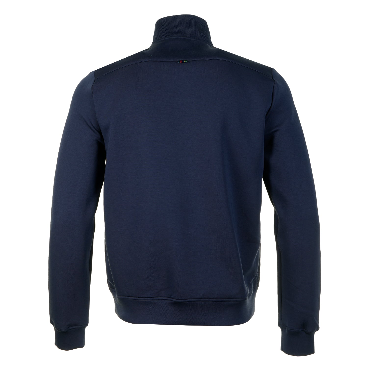 Mixed Media Jacket Dark Navy