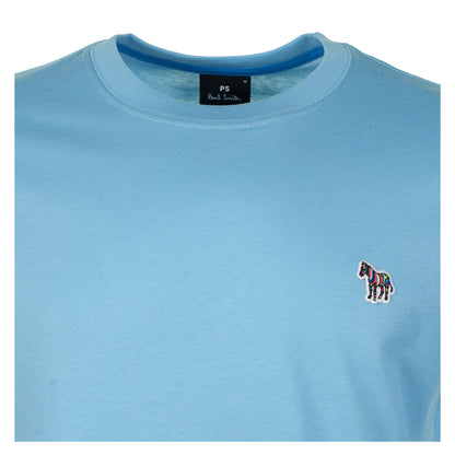 Regular Fit Zebra T Shirt 43h Blue