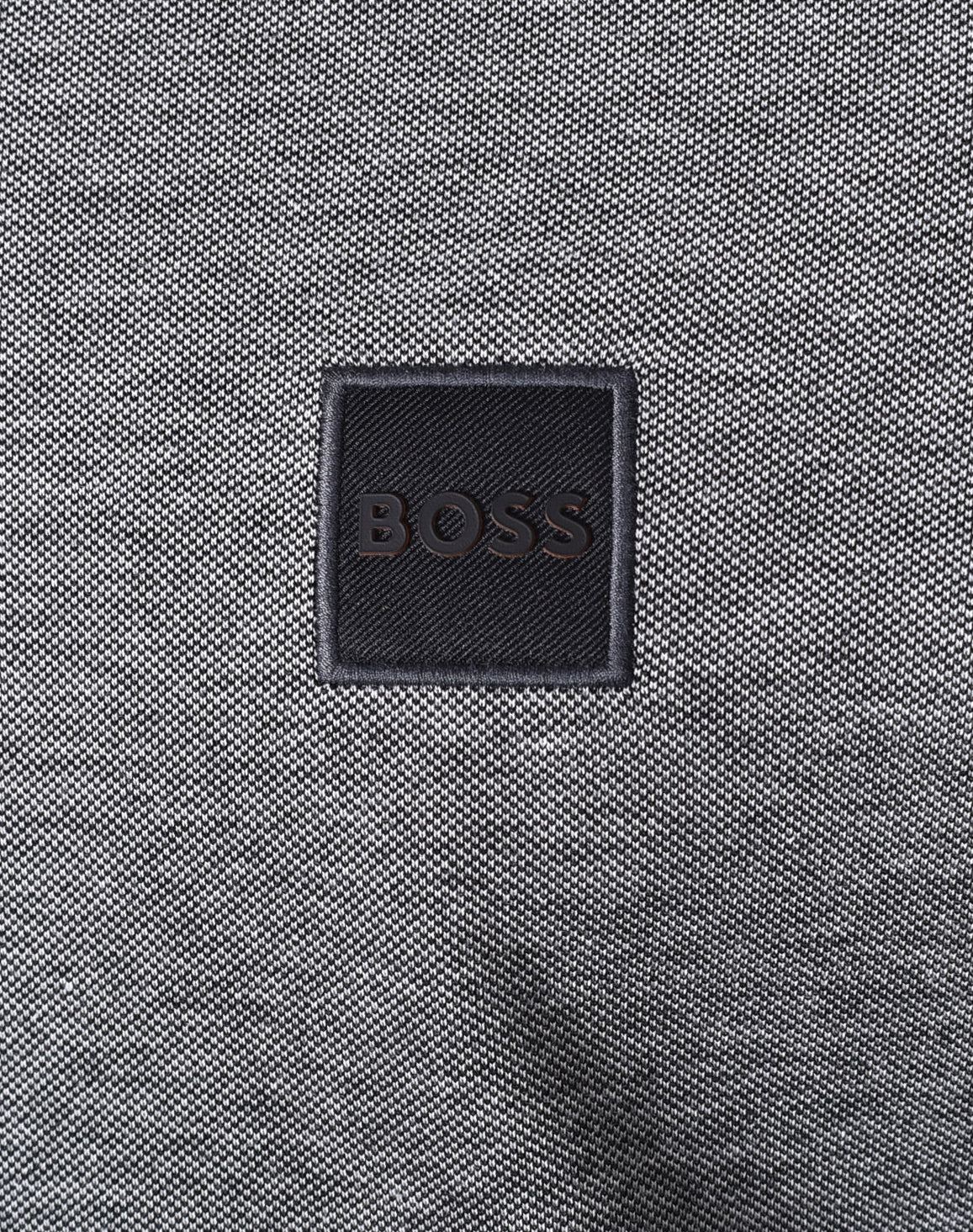 PeOxford Short Sleeve Polo Shirt Black