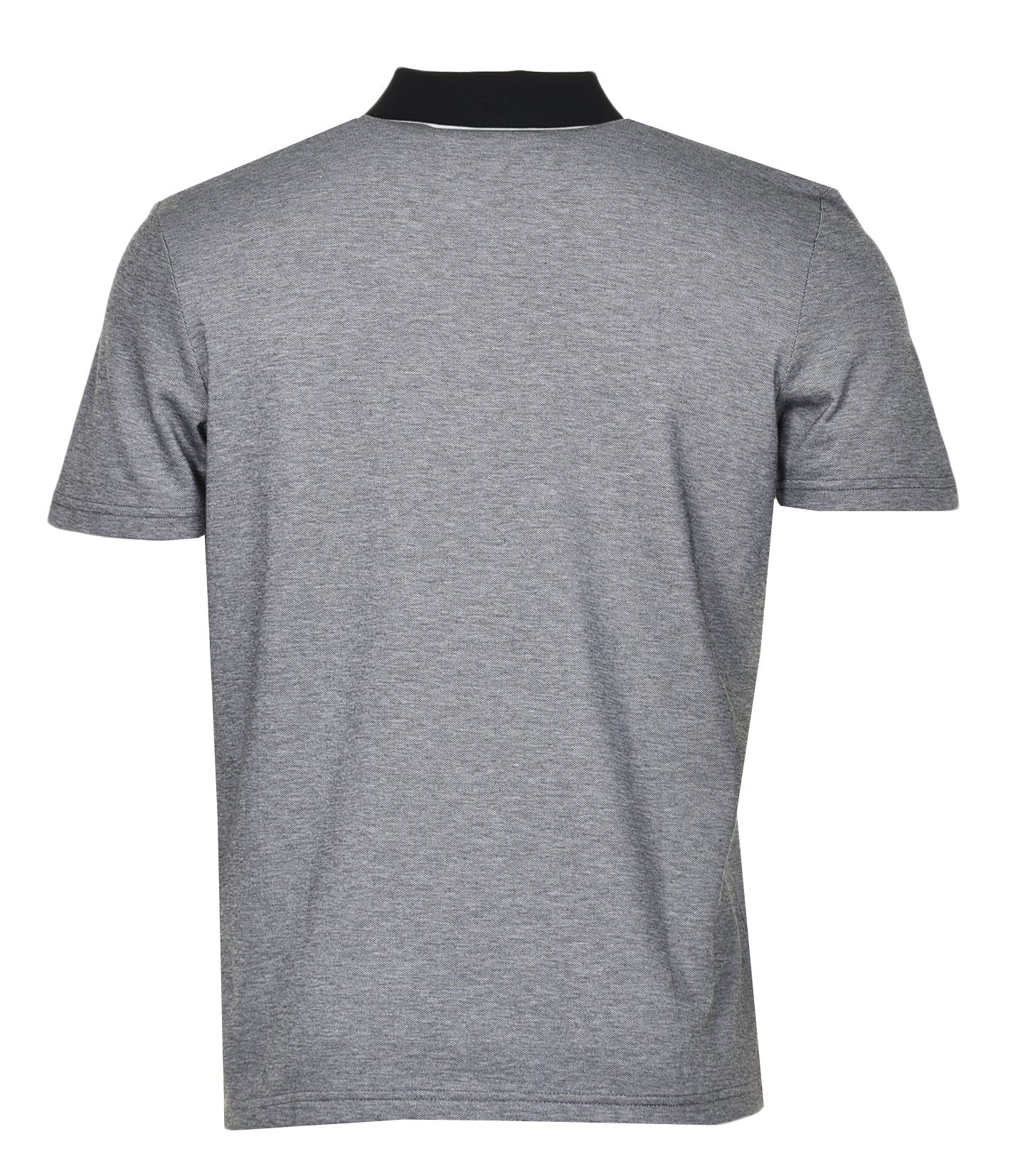PeOxford Short Sleeve Polo Shirt Black