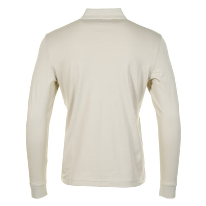 Pe Interlock Long Sleeve Polo Shirt 271 Light Beige