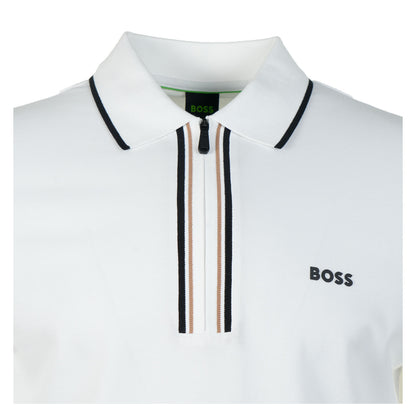 Philix GOC Short Sleeve Polo Shirt White
