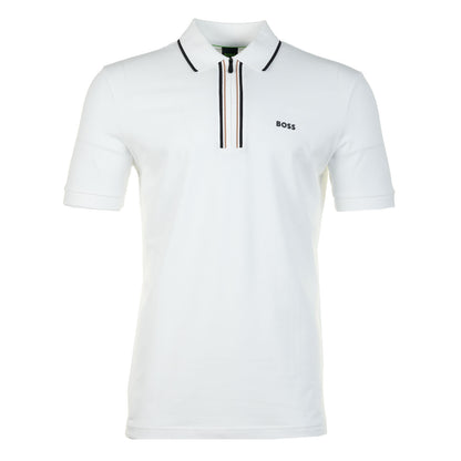 Philix GOC Short Sleeve Polo Shirt White