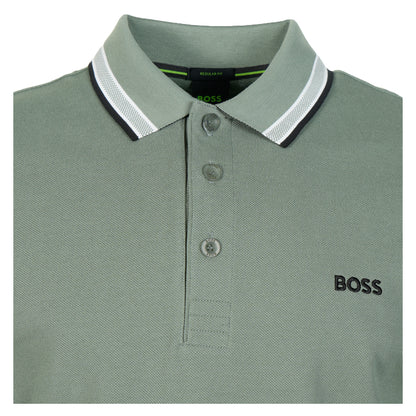 Plisy Long Sleeve Polo Shirt 359 Open Green